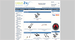 Desktop Screenshot of cables2u.co.uk
